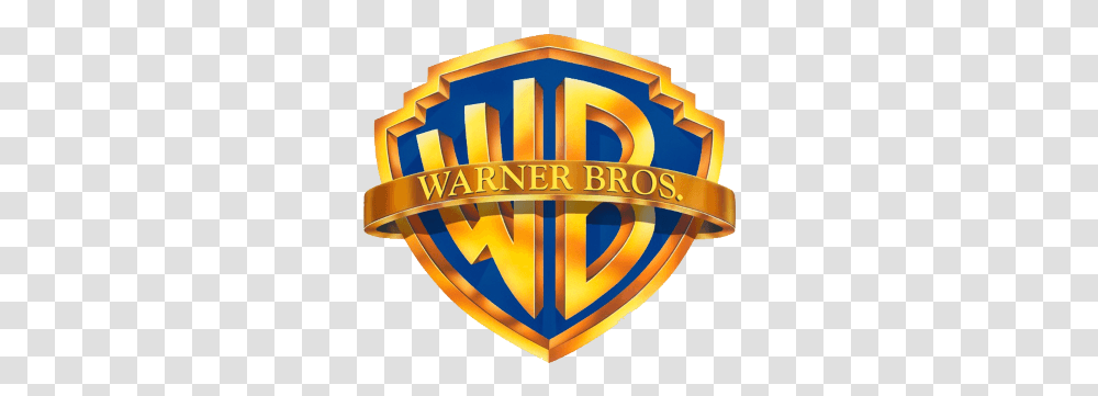 Streaming Film Production Co Warner Bros Animation Logo, Symbol, Trademark, Badge, Emblem Transparent Png