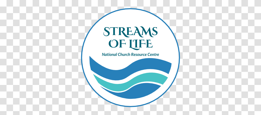 Streams Of Life - National Church Live Streaming Resource Center Circle, Label, Text, Logo, Symbol Transparent Png