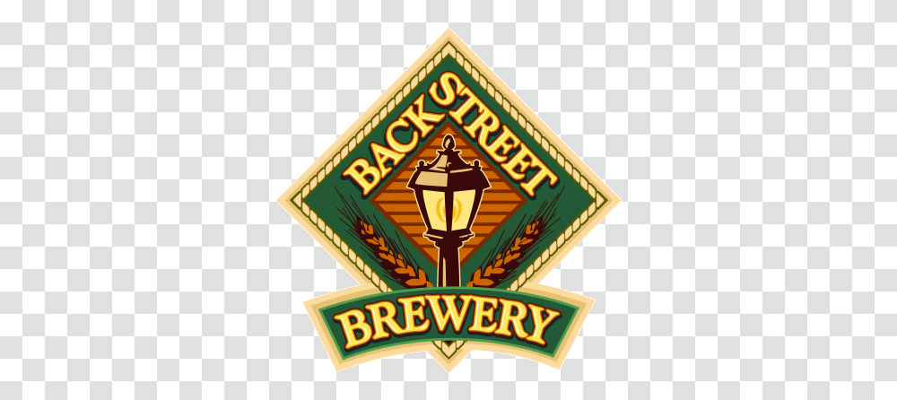 Street Brewery Back Street Brewery, Logo, Symbol, Trademark, Lamp Post Transparent Png