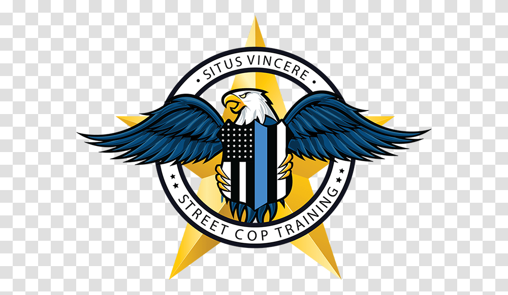 Street Cop Training, Logo, Emblem, Bird Transparent Png