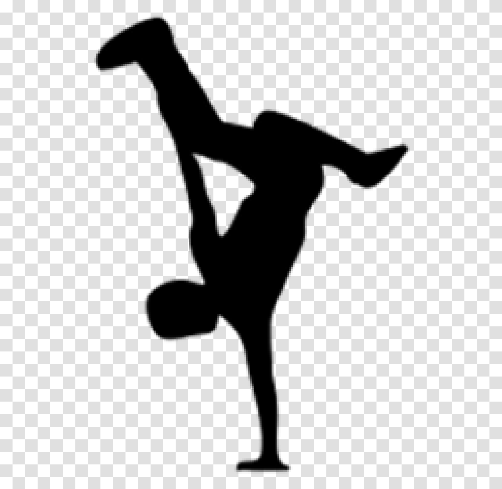 Street Dancer Silhouette At Getdrawings Street Dance Silhouette, Gray Transparent Png