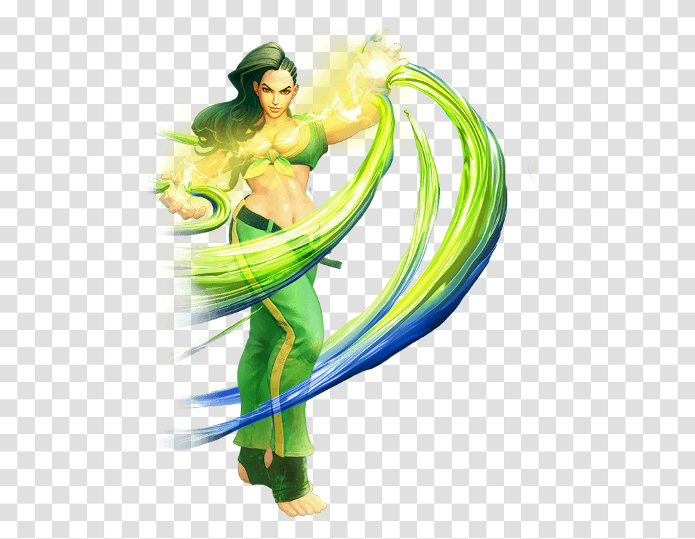Street Fighter 5 Characters Laura Section 2 Two Column Laura Street Fighter, Person, Leisure Activities, Dance Pose Transparent Png