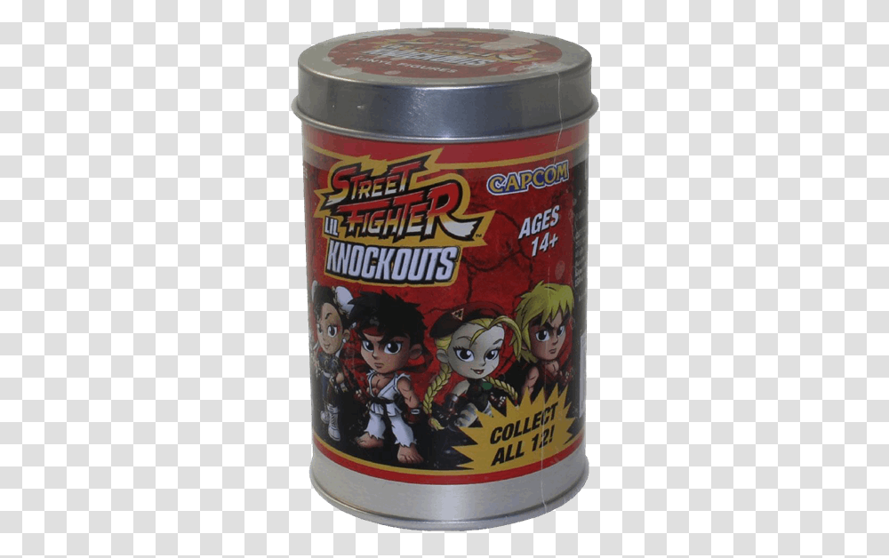 Street Fighter Anniversary Collection, Tin, Can, Aluminium, Person Transparent Png