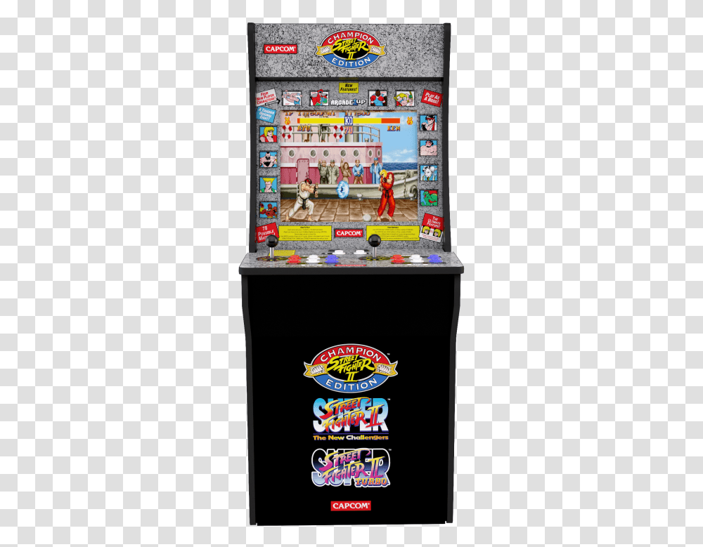 Street Fighter Arcade CabinetClass Lazyload Lazyload Street Fighter Arcade, Person, Human, Arcade Game Machine, Gambling Transparent Png