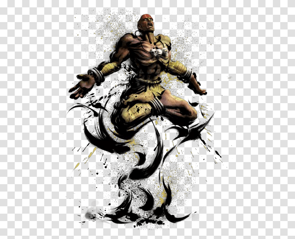 Street Fighter Fight Street Fighter Iv Characters Dhalsim, Person, Leisure Activities, Paper Transparent Png