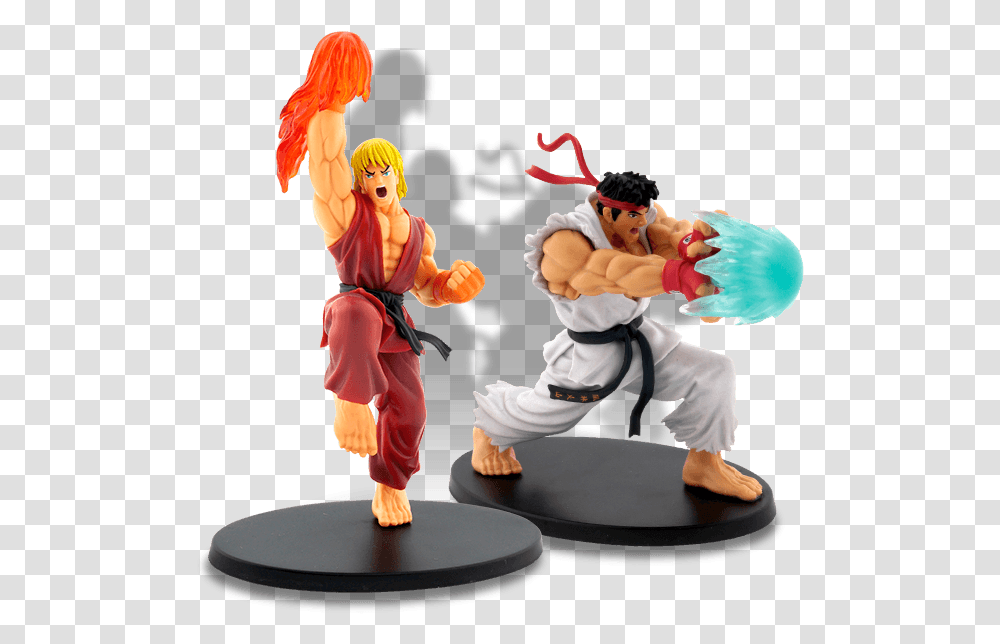 Street Fighter Figurines De Collection Figuras Street Fighter Altaya, Person, Human, Hand Transparent Png