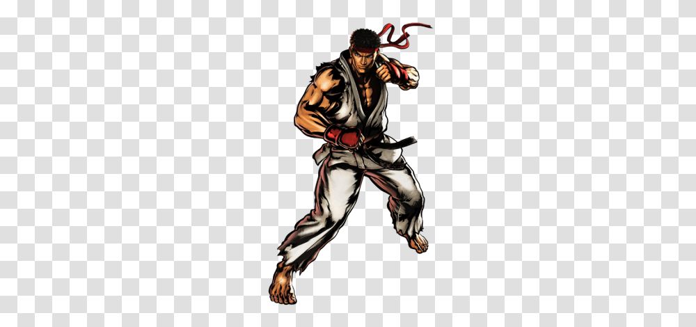 Street Fighter Front, Person, Human, Samurai, Ninja Transparent Png