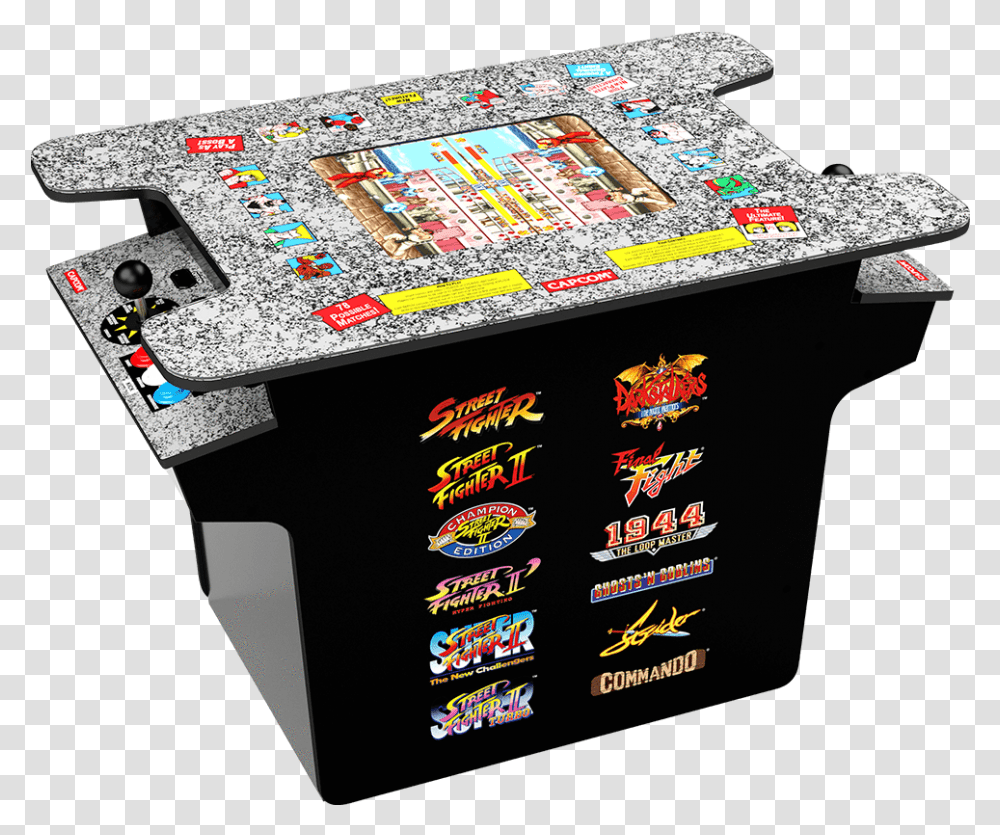 Street Fighter Head To Head Arcade TableClass Lazyload Arcade1up Head To Head, Game, Rug, Arcade Game Machine Transparent Png