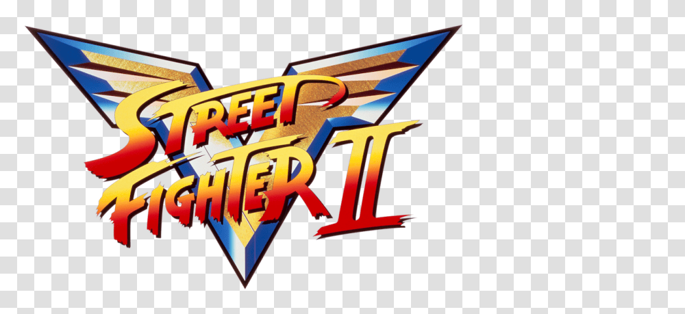 Street Fighter Ii Logo Street Fighter 2, Symbol, Arrow, Trademark, Text Transparent Png
