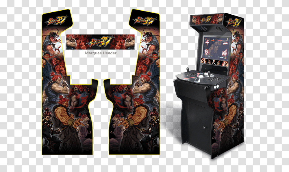 Street Fighter Ii Movie, Arcade Game Machine, Person, Human Transparent Png