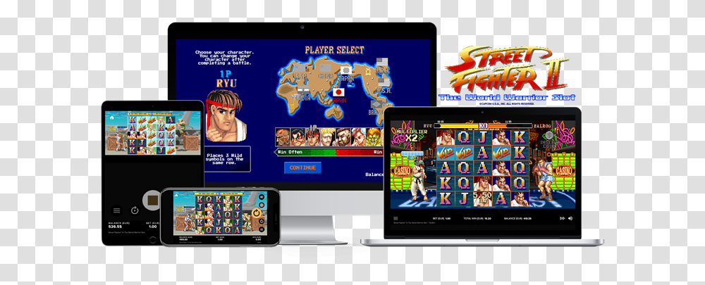 Street Fighter Ii The World Warrior, Person, Mobile Phone, Electronics, Monitor Transparent Png
