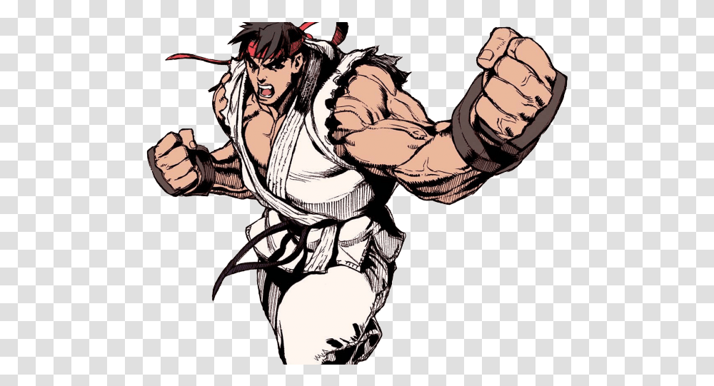 Street Fighter Images Ruy Street Fighter, Hand, Person, Human, Duel Transparent Png