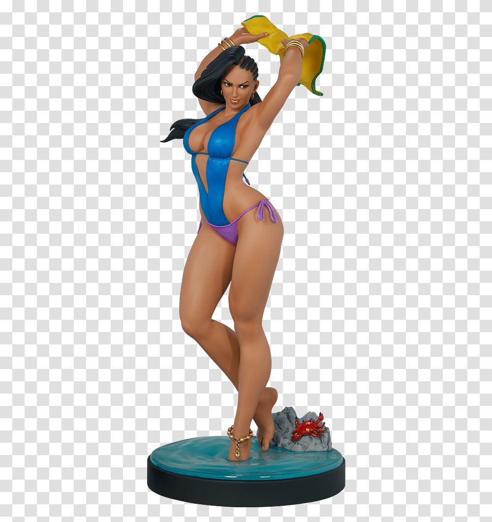 Street Fighter Laura Statue, Apparel, Swimwear, Person Transparent Png