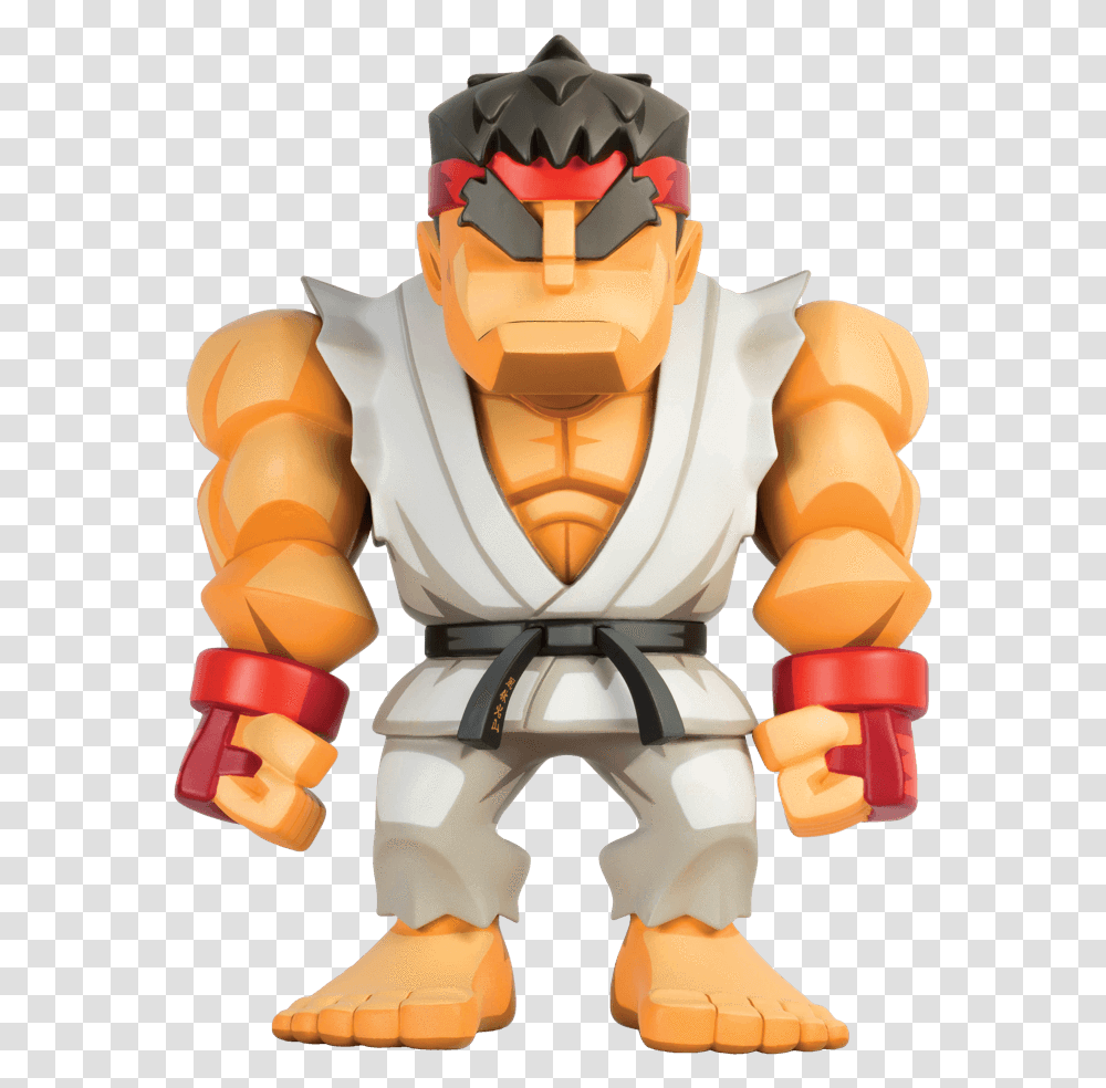 Street Fighter Ryu By Bigboystoys Art Toys, Robot, Figurine Transparent Png