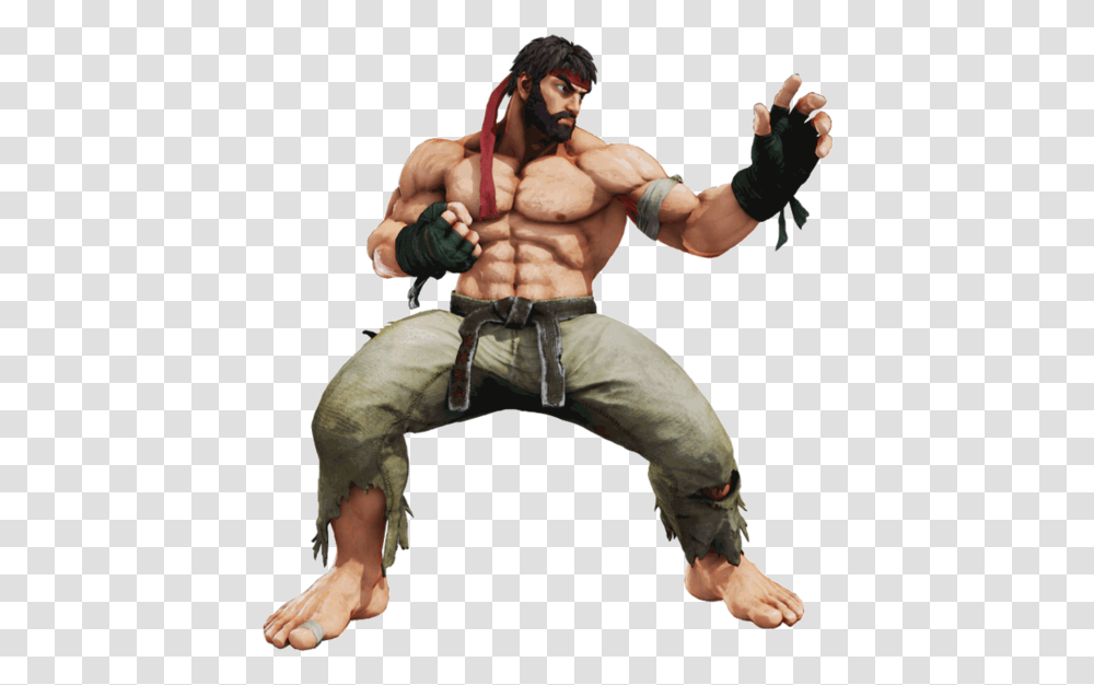Street Fighter Ryu Render, Person, Arm, Hand, Sport Transparent Png