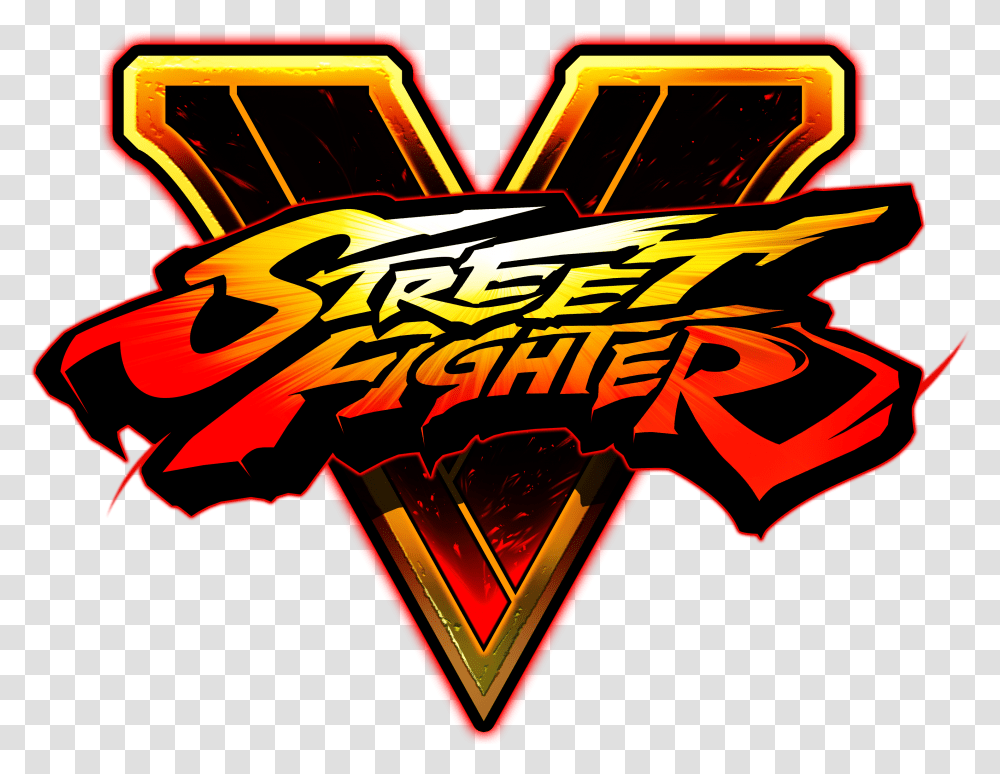 Street Fighter V Logos Street Fighter Logo Vector, Light, Neon, Art, Graphics Transparent Png