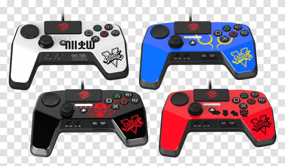 Street Fighter V Mad Catz Controllers Game Controller, Joystick, Electronics, Video Gaming, Camera Transparent Png