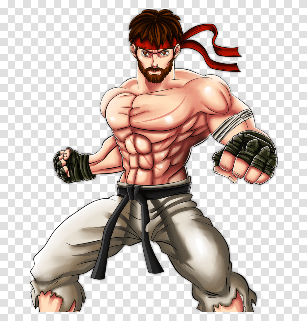 Street Fighter V Ryu 2018 Street Fighter, Hand, Person, Book, Arm Transparent Png
