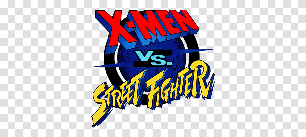 Street Fighter Vs X Men Vs Street Fighter Logo, Text, Graphics, Art Transparent Png