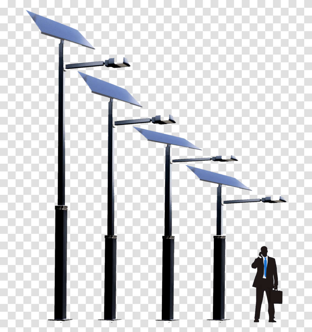 Street Light, Person, Human, Utility Pole, Patio Umbrella Transparent Png