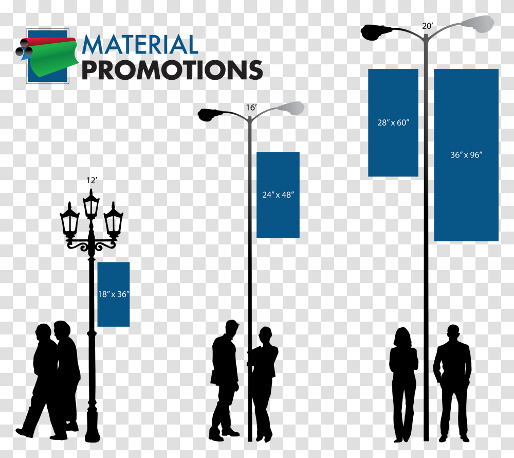 Street Pole Banner Sizes, Lighting, Plot, Diagram Transparent Png