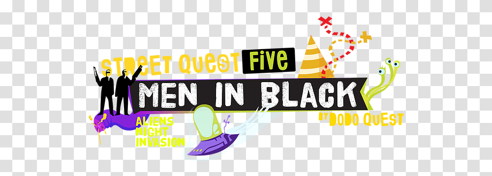 Street Quest Men In Black Illustration, Clothing, Text, Word, Hat Transparent Png