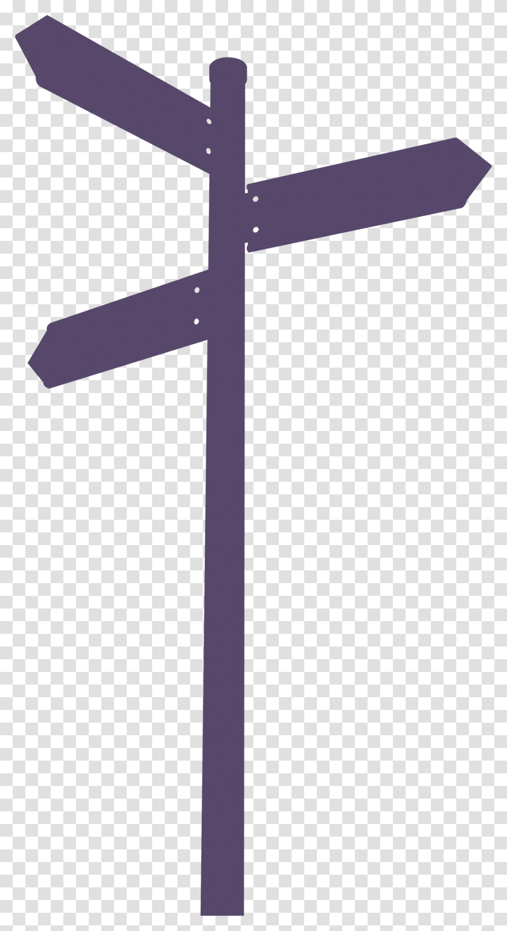 Street Sign, Word, Cross Transparent Png