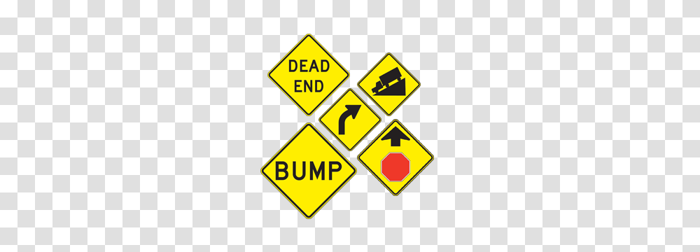 Street Signs Warning Signs Stop Signs Construction Signs, Road Sign Transparent Png