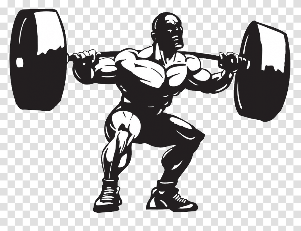 Strength Clip Art Weight Lifting, Person, Human, Hand, Stencil Transparent Png