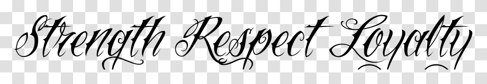 Strength Respect Loyalty Stencil, Gray, World Of Warcraft Transparent Png