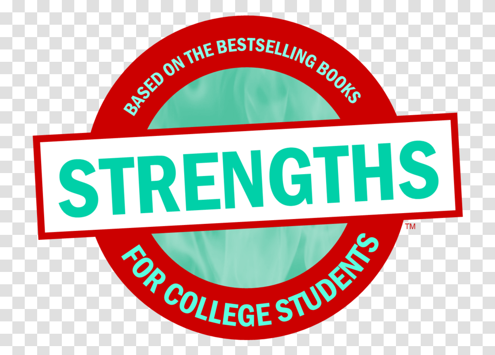 Strengths Collegiate Empowerment Circle, Label, Text, Logo, Symbol Transparent Png