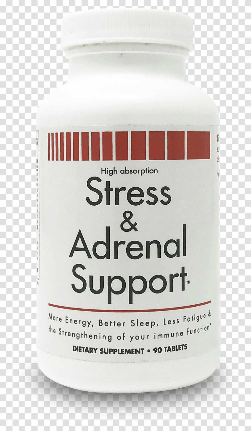 Stress Amp Adrenal Support Medicine, Bottle, Alcohol, Beverage, Cosmetics Transparent Png