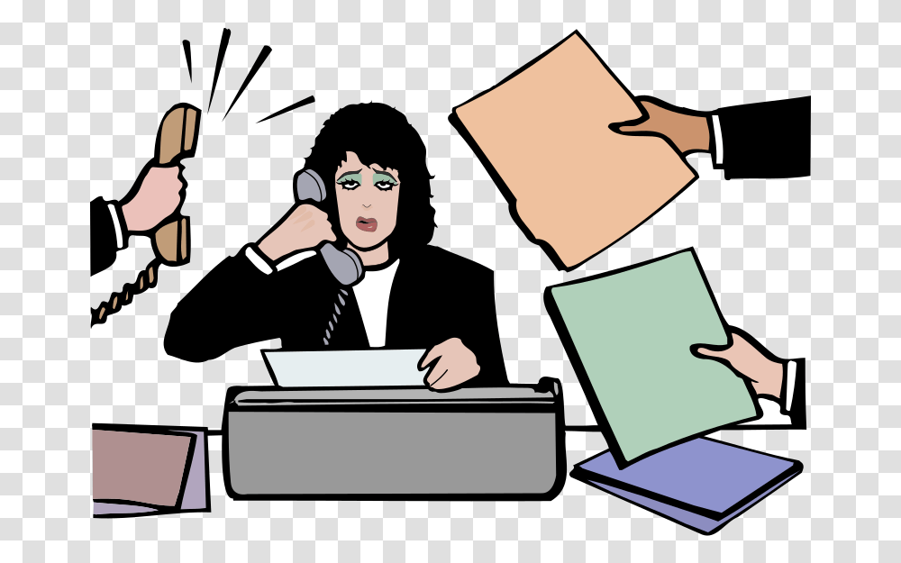 Stress Clipart Stressed Employee Stressed, Person, Human, Judge, Reading Transparent Png