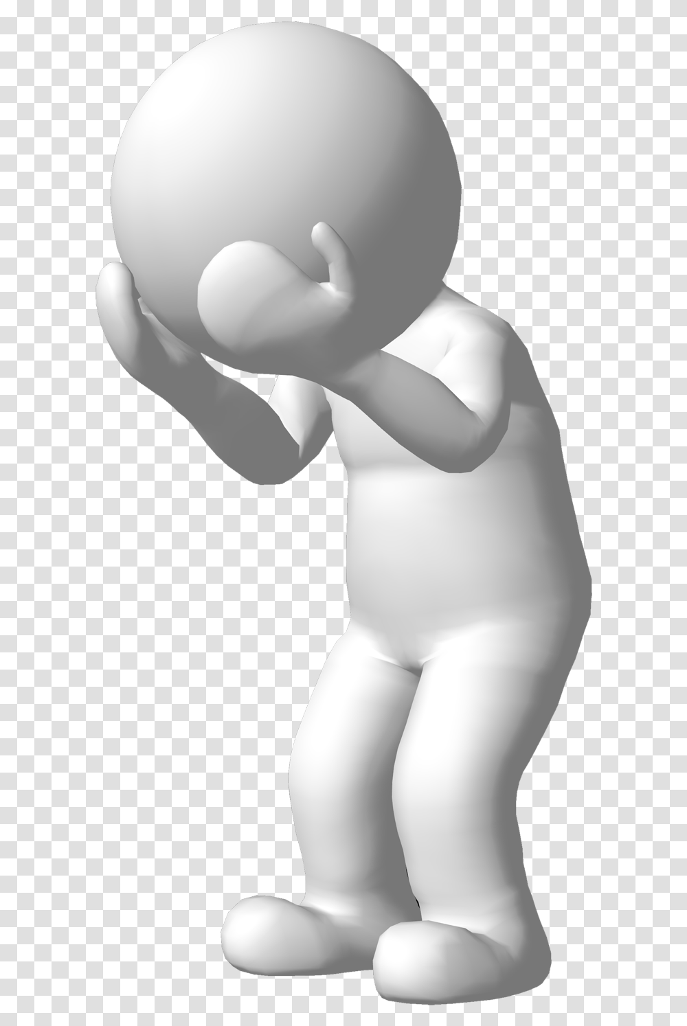 Stress Crying Lead Sweet Home 3d 3d Man Crying, Person, Human, Baby, Hand Transparent Png