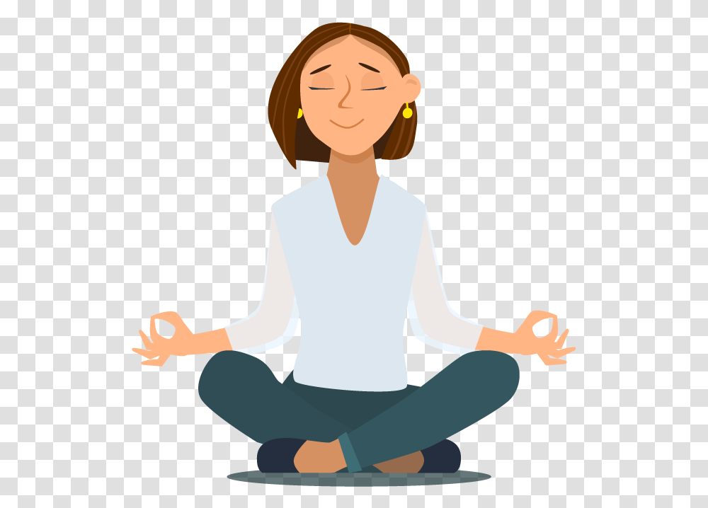 Stress Free At Work Cartoon, Fitness, Working Out, Sport, Person Transparent Png