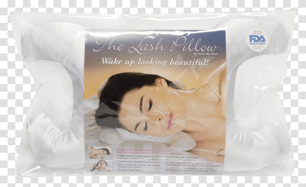 Stretch Satin Charmeuse Pillow Packaging Transparent Png