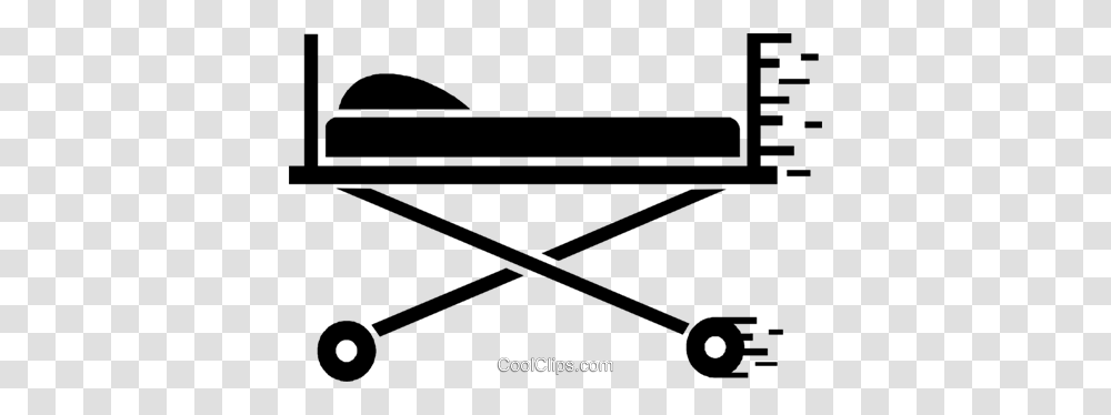 Stretchers And Hospital Beds Royalty Free Vector Clip Art, Utility Pole, Oars, Paddle, Furniture Transparent Png