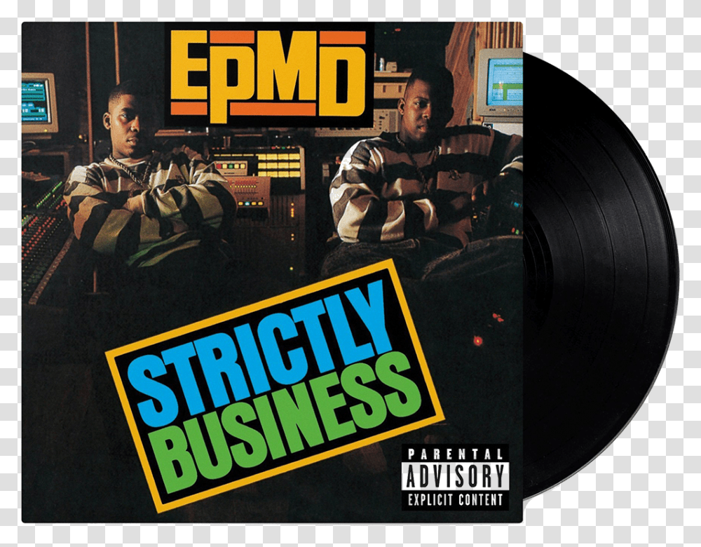 Strictly Business Album By Epmd Erick Sermon Parish Pc Game, Person, Human, Poster, Advertisement Transparent Png