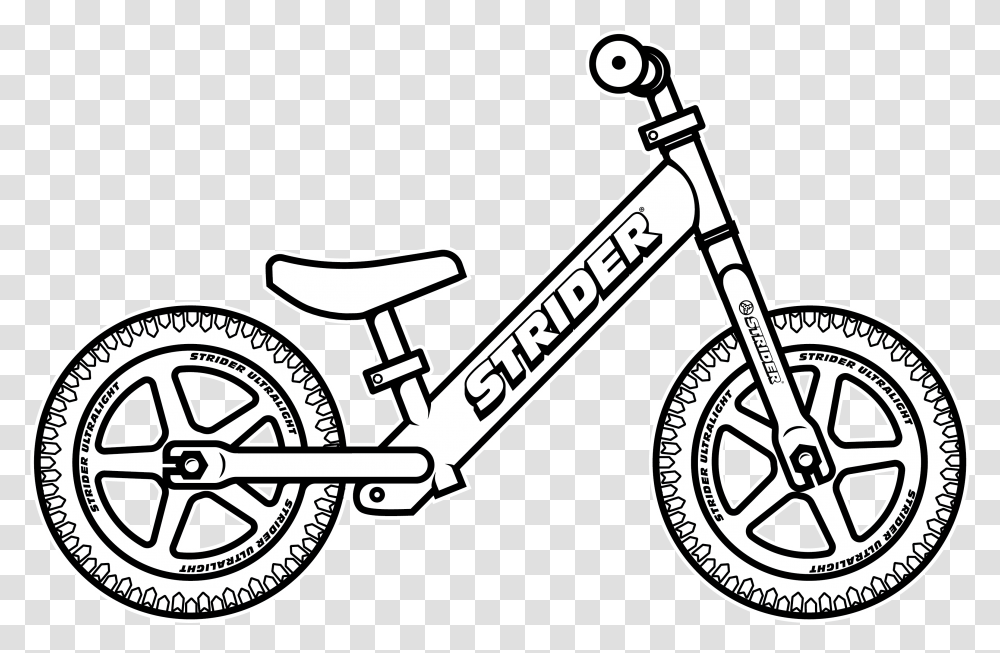 Strider Bike Logo Strider Bike, Transportation, Vehicle, Bicycle, Hammer Transparent Png