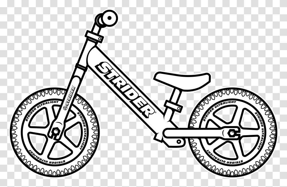 Strider Bike Logo, Vehicle, Transportation, Hammer, Tool Transparent Png