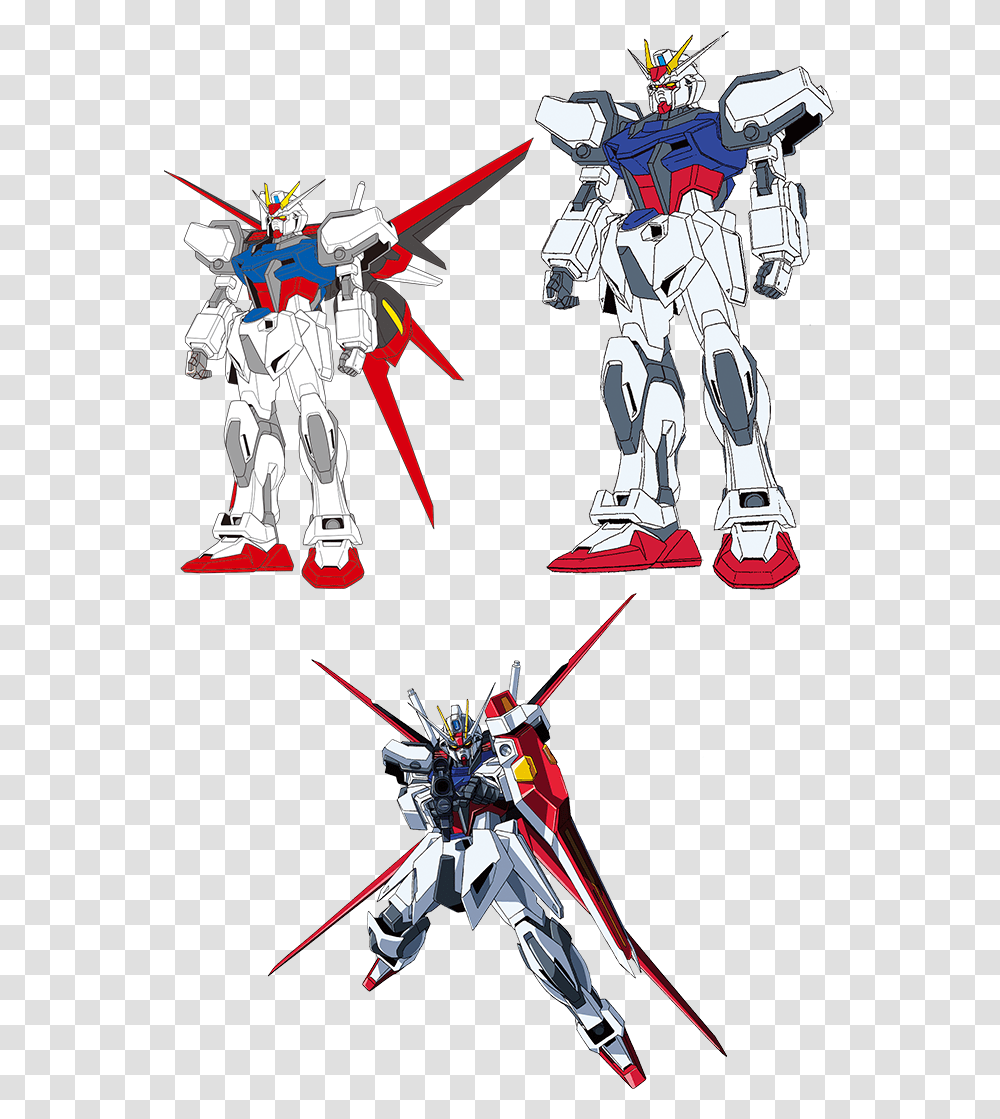 Strike Gundam, Robot, Knight, Toy, Duel Transparent Png