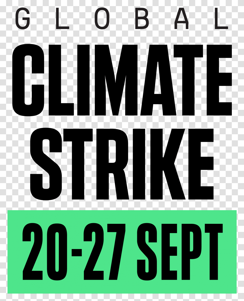Strike Logo En Color Global Climate Strike 27 September, Trademark, Poster Transparent Png