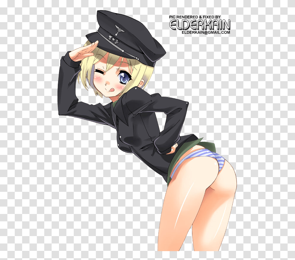 Strike Witches Erica Sexy, Apparel, Person, Human Transparent Png
