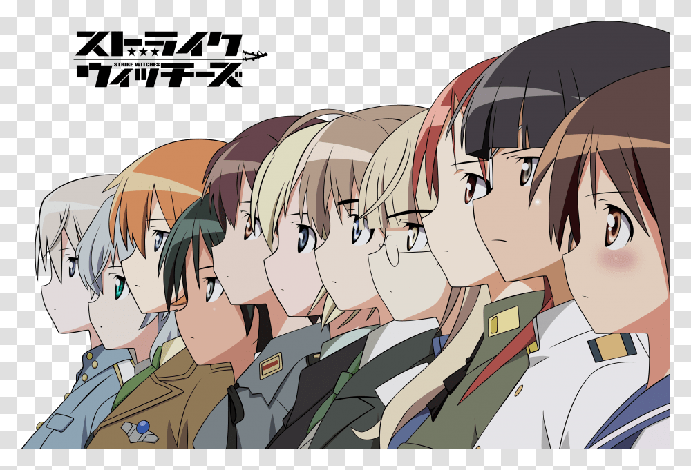 Strike Witches Hd Wallpapers Download Witch Strike, Comics, Book, Manga Transparent Png