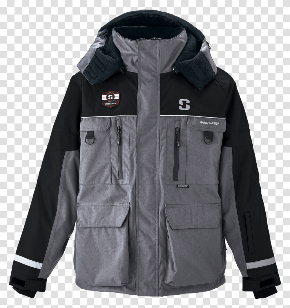 Striker Ice Hardwater Jacket, Apparel, Coat, Person Transparent Png