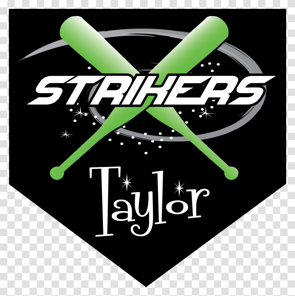 Strikers Home Plate Individual Team Pennant Graphic Design, Label, Logo Transparent Png