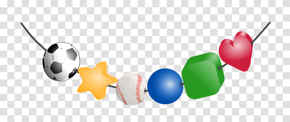 String Of Beads Clipart For Web, Ball, Balloon, Soccer Ball, Football Transparent Png