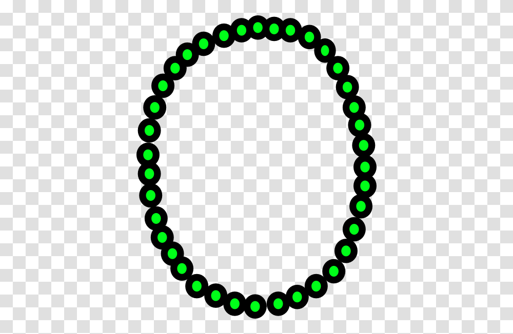 String Of Mardi Gras Beads, Oval, Green, Accessories, Accessory Transparent Png