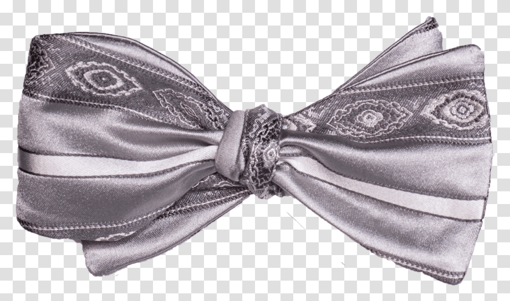 Stripe Bow Tie Satin, Accessories, Accessory, Necktie Transparent Png