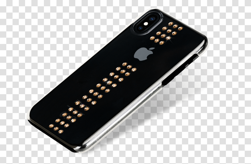 Stripe Clear Clip On Hard Cover With Swarovski Iphone Xs, Mobile Phone, Electronics, Cell Phone Transparent Png